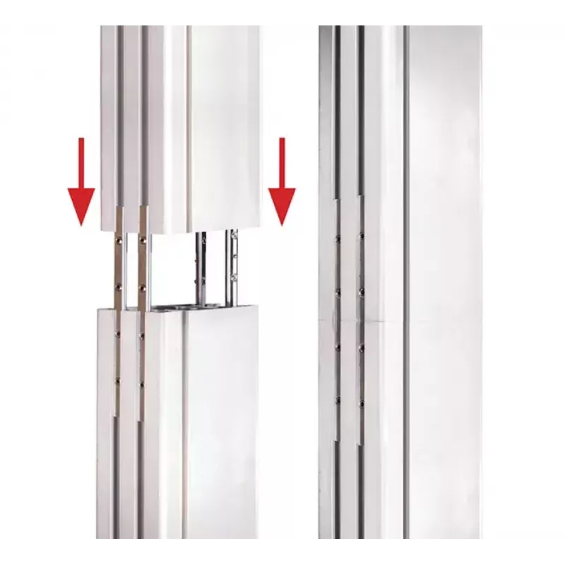 Column B-Tech SYSTEM X BT8380-060/B V3 Black 0.6m