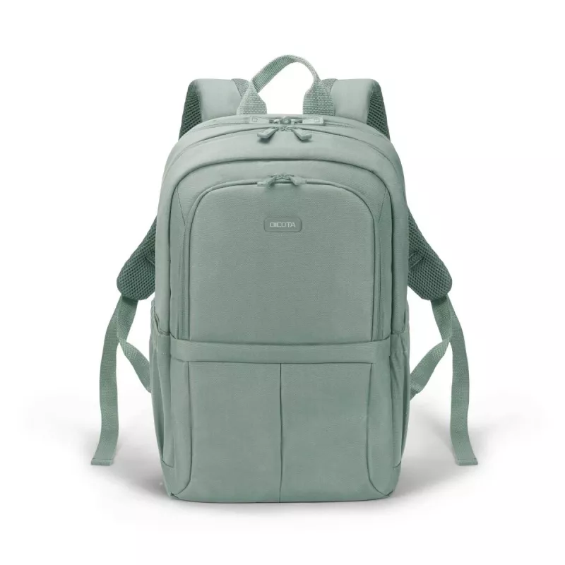 DICOTA Eco Backpack Scale - 13-15.6in Notebook Backpack - Greu / 600d Recycled Pet