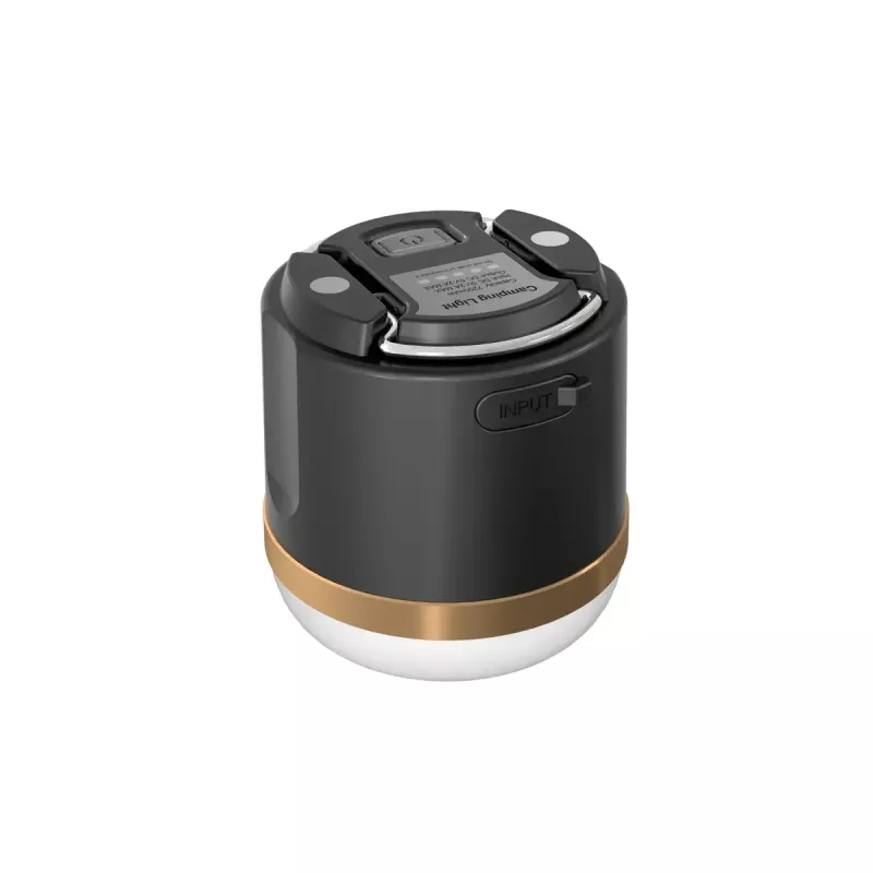 Battery powered camping lantern EcoFlow SCLI-B — 400 lm, 3,600 mAh, USB‑C input, ABS+TPR housing