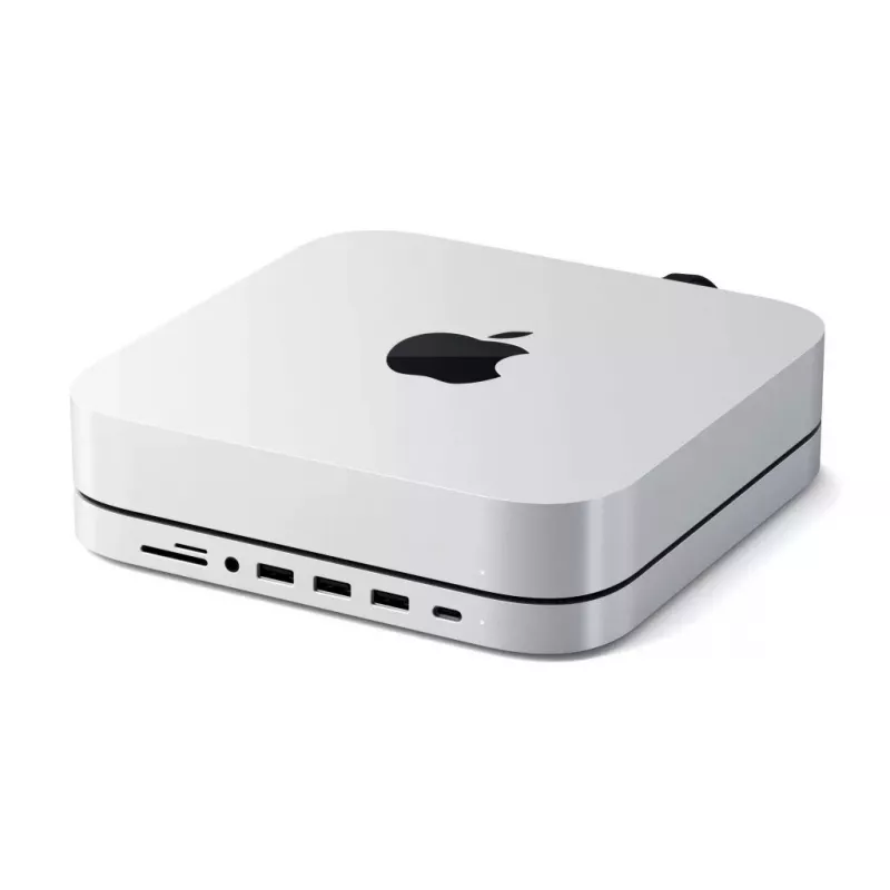 Satechi Aluminum Stand & Hub for Mac mini, Space Grey