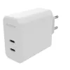 mophie Accessories-Wall Adapter-USB-C-PD-DUAL-67W-GAN-White-EU (2xUSBC)