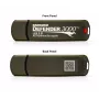 Kanguru Defender 3000™ SuperSpeed USB 3.0 | Secure Flash Drive | FIPS 140-3 Level 3 pending, FIPS 140-2 Level 3 Certified | AES-XTS 256-bit Hardware Encryption | TAA Compliant|
