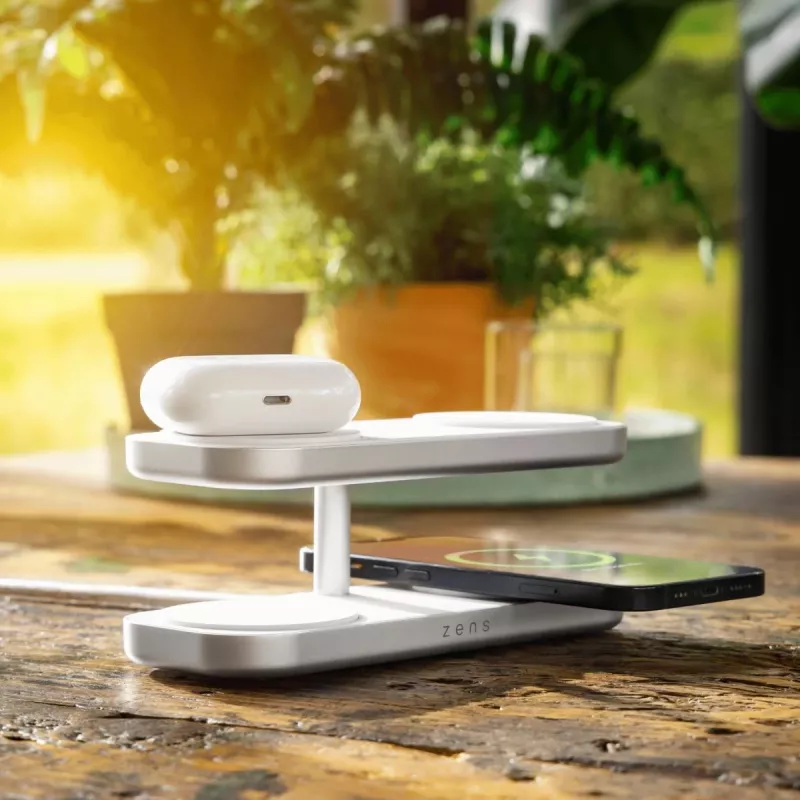 ZENS Quattro Wireless Charger Pro 4 White