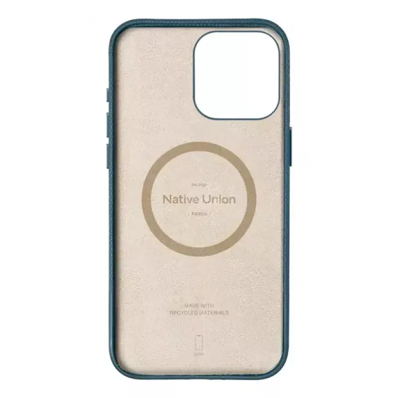 Protective cover case Native Union (Re)Classic for iPhone 16 Pro Max — navy, for 6.9 inch (17.5 cm) screen