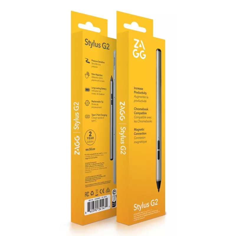 Stylus Zagg G2 compatible with Acer Amazon ASUS HP Lenovo Samsung USI 1.0 2.0