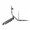 Dual Monitor Wall Mount MACLEAN MC-633 gas spring for 17 inch–27 inch monitors, adjustable arms, VESA compatible