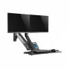 Dual Monitor Wall Mount MACLEAN MC-633 gas spring for 17 inch–27 inch monitors, adjustable arms, VESA compatible
