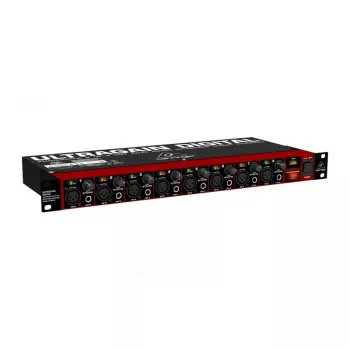 Behringer ULTRAGAIN DIGITAL ADA8200 8-channel AD/DA converter, 24-bit/48 kHz, XLR I/O, rack-mountable