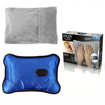 Electric hot-water bottle Adler AD 7427 — 360 W, blue, 250×90×160 mm, detachable cable