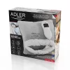 Electric blanket Adler AD 7412 — 1-person fleece throw, 80 W, 8 heating levels, washable, timer, grey