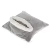 Electric blanket Adler AD 7412 — 1-person fleece throw, 80 W, 8 heating levels, washable, timer, grey
