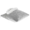 Electric blanket Adler AD 7412 — 1-person fleece throw, 80 W, 8 heating levels, washable, timer, grey