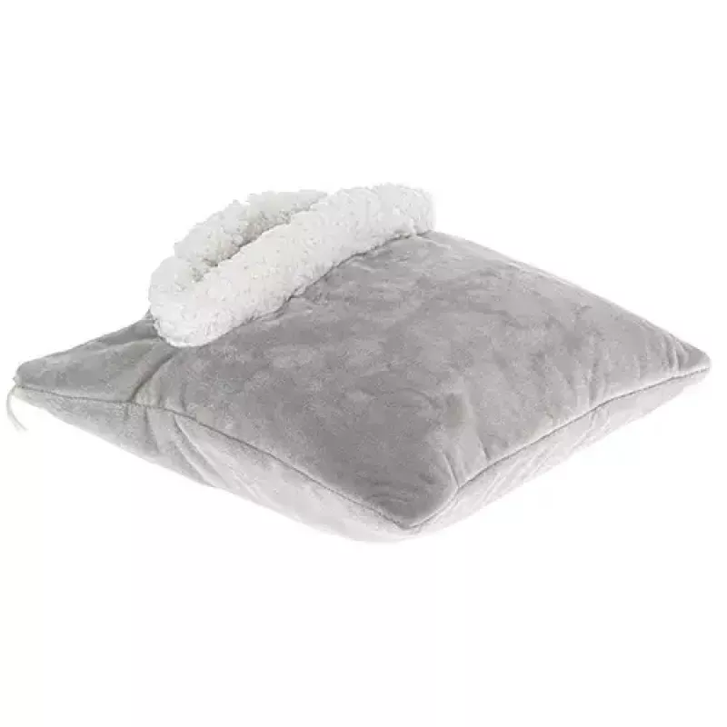 Electric blanket Adler AD 7412 — 1-person fleece throw, 80 W, 8 heating levels, washable, timer, grey
