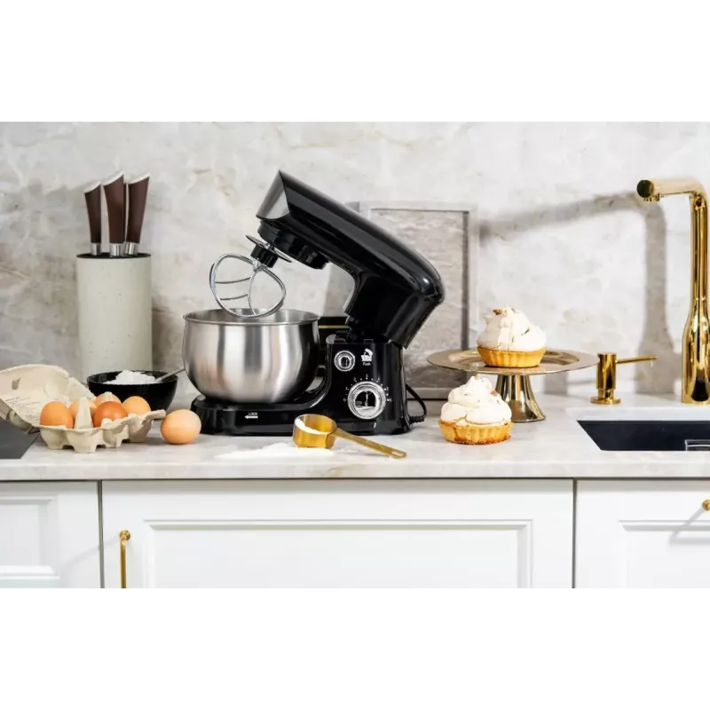 Food processor Adler AD 4226b — 700 W (max 1200 W), 3 L stainless steel bowl, 6 speeds, planetary rotation