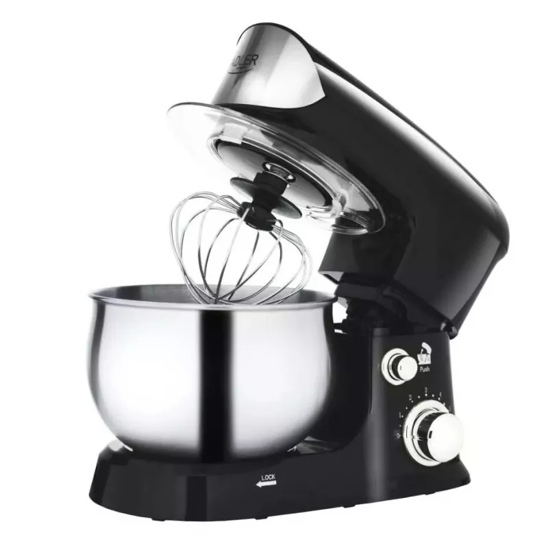 Food processor Adler AD 4226b — 700 W (max 1200 W), 3 L stainless steel bowl, 6 speeds, planetary rotation