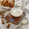 Electronic kitchen scale Adler AD 3183 — 5 kg capacity, 1 g accuracy, stainless steel weighing surface, copper colour