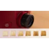 Toaster Bosch TAT2M124 — 2-slice 950 W, red, bread centering, defrost, lift