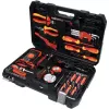 Mechanics Tool Set Yato YT-39009 — 68-piece kit, 1/4 inch drive, black case