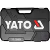 Mechanics Tool Set Yato YT-39009 — 68-piece kit, 1/4 inch drive, black case