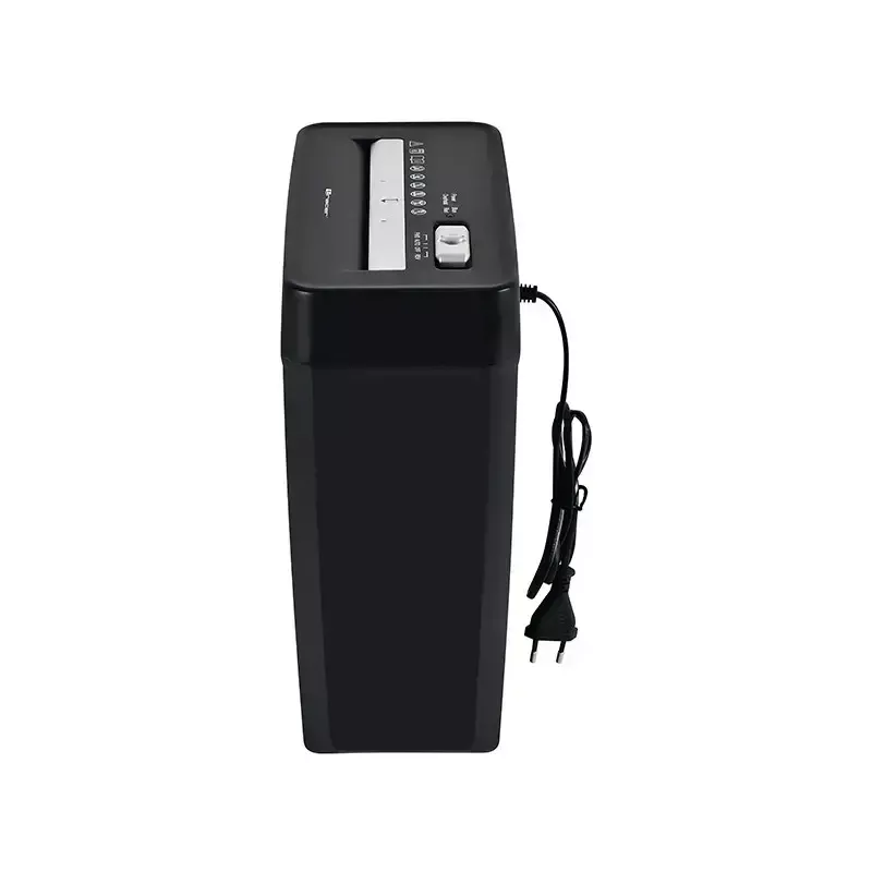 Shredder TRACER Edge10L cross-cut, 10-sheet capacity, 6 mm cut, 10 L bin, black