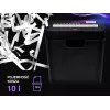 Shredder TRACER Edge10L cross-cut, 10-sheet capacity, 6 mm cut, 10 L bin, black