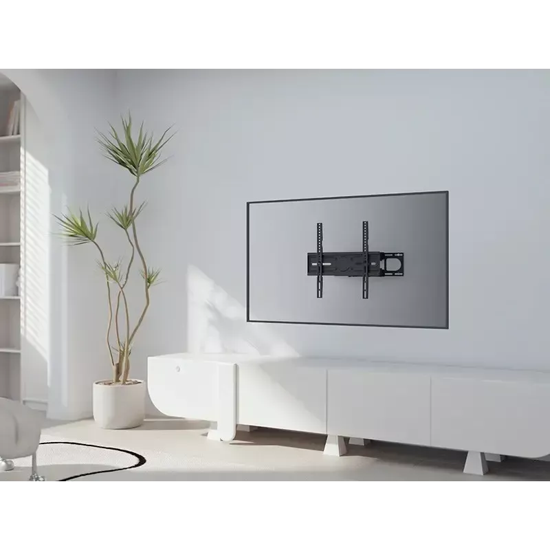 Wall TV mount TRACER TRAUCH47656 – adjustable tilt +3° to -15°, flexible arm, black, fits 37 inch–70 inch, max weight 40 kg, width 450 mm, depth 35.5 cm