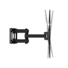 Wall TV mount TRACER TRAUCH47656 – adjustable tilt +3° to -15°, flexible arm, black, fits 37 inch–70 inch, max weight 40 kg, width 450 mm, depth 35.5 cm