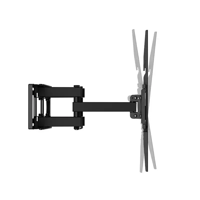 Wall TV mount TRACER TRAUCH47656 – adjustable tilt +3° to -15°, flexible arm, black, fits 37 inch–70 inch, max weight 40 kg, width 450 mm, depth 35.5 cm