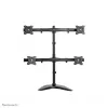 Neomounts NM-D335D4BLACK Monitor stand 10-27 inch, Clamp/Freestanding/Grommet, 8 kg, 25.4 cm (10 inch), 68.6 cm (27 inch), 100 x 100 mm, Black