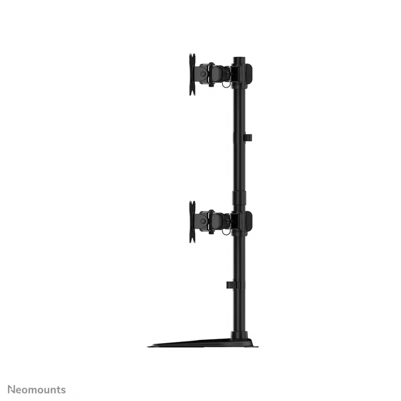 Neomounts NM-D335D4BLACK Monitor stand 10-27 inch, Clamp/Freestanding/Grommet, 8 kg, 25.4 cm (10 inch), 68.6 cm (27 inch), 100 x 100 mm, Black