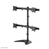 Neomounts NM-D335D4BLACK Monitor stand 10-27 inch, Clamp/Freestanding/Grommet, 8 kg, 25.4 cm (10 inch), 68.6 cm (27 inch), 100 x 100 mm, Black