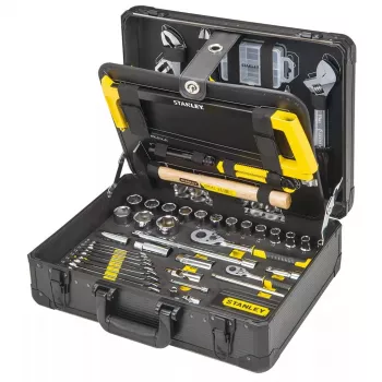 Mechanics Tool Set Stanley STMT98109-1 142 Tools Black Yellow