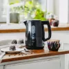 Electric kettle Adler AD 1380B — 1.7 L, up to 2200 W, black, 360° base