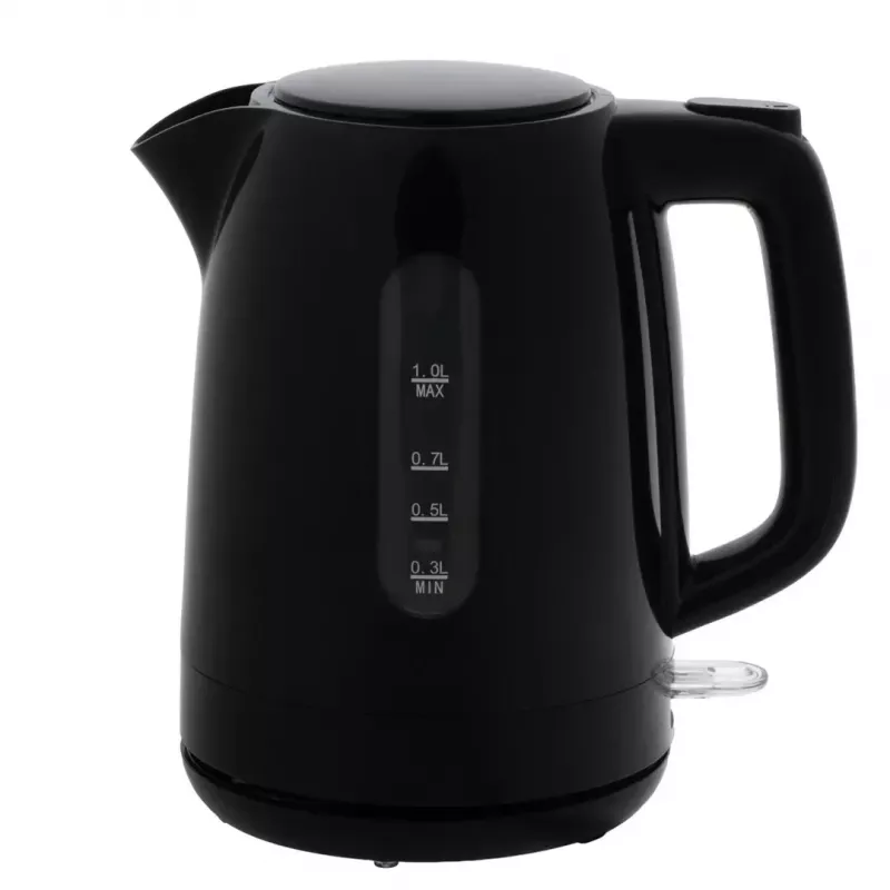 Electric kettle Adler AD 1380B — 1.7 L, up to 2200 W, black, 360° base