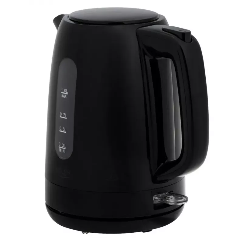 Electric kettle Adler AD 1380B — 1.7 L, up to 2200 W, black, 360° base