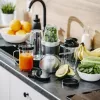 Tabletop blender Adler AD 4084 Smoothie Set — 500 W (max 1200 W), 0.7 L glass jar, removable bowl, black