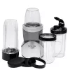 Tabletop blender Adler AD 4084 Smoothie Set — 500 W (max 1200 W), 0.7 L glass jar, removable bowl, black