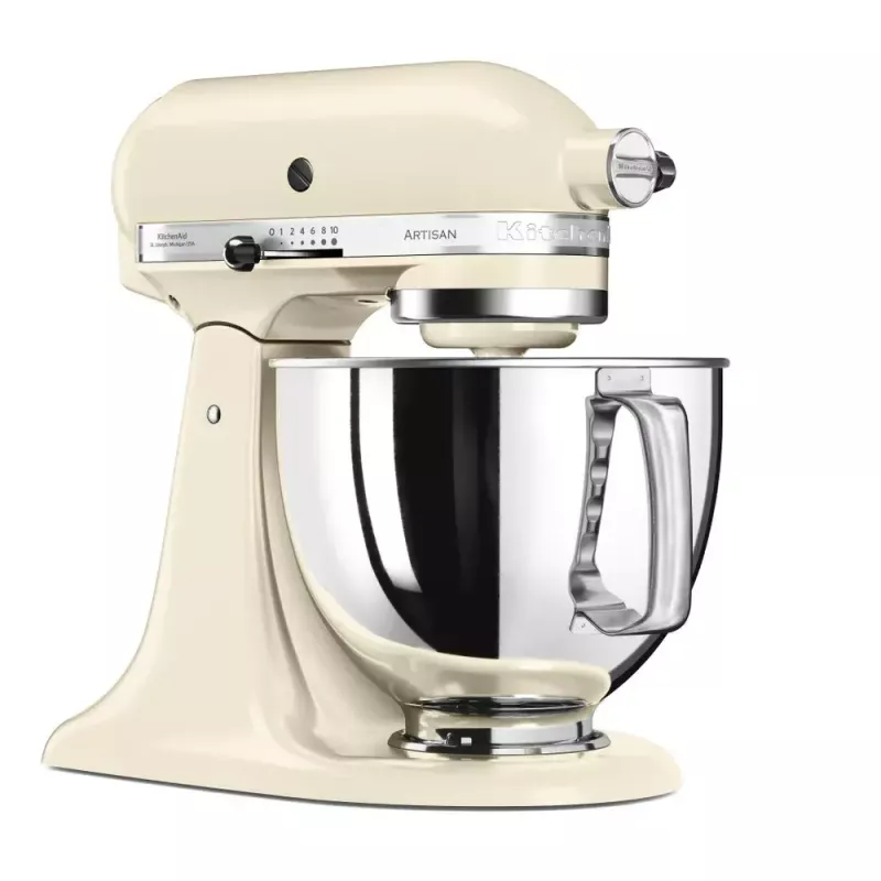 Stand mixer KITCHENAID 5KSM125EAC — 300 W, 4.8 L bowl, 10 speeds, cream