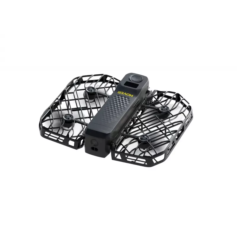 Drone HOVERAir X1 ProMax — 4-rotor, 48 MP camera, 7680×4320 video, 16.6 m/s, 1000 m range, 1920 mAh, 64 GB internal, Black