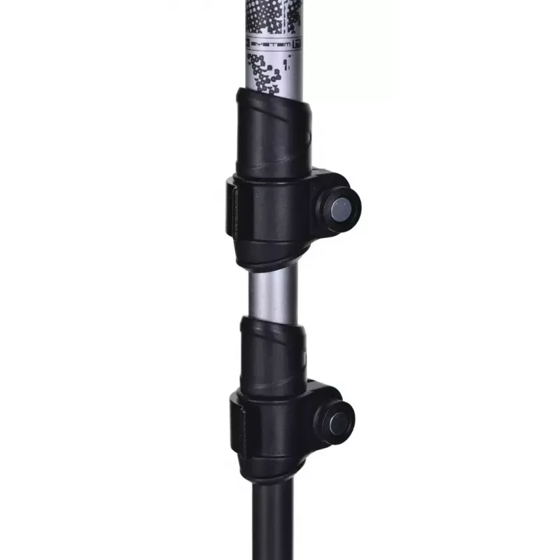 Trekking poles Viking Vario Tour — adjustable length 135 cm, 16 mm, EVA grips, 486 g (pair)