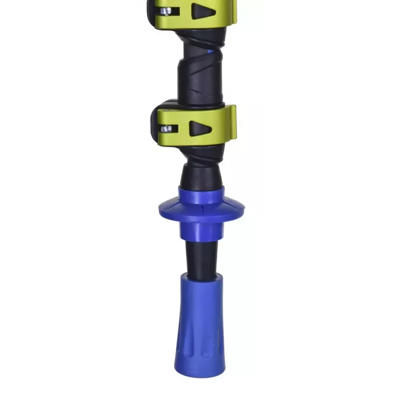 Trekking poles Viking Carbo Lite Black Lime, 175 cm, carbon, 610 g