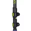 Trekking poles Viking Carbo Lite Black Lime, 175 cm, carbon, 610 g