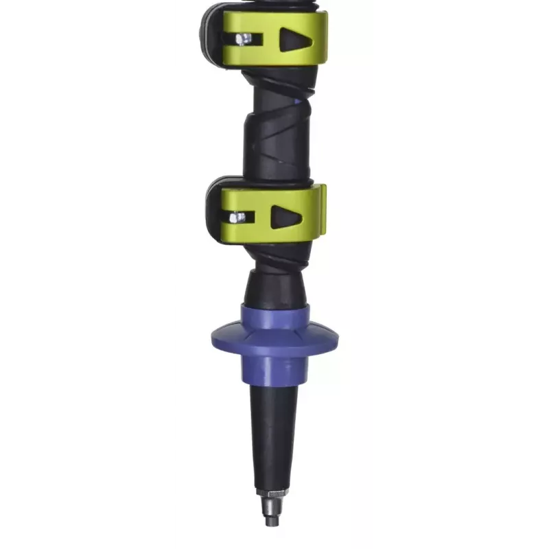 Trekking poles Viking Carbo Lite Black Lime, 175 cm, carbon, 610 g