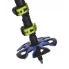 Trekking poles Viking Carbo Lite Black Lime, 175 cm, carbon, 610 g