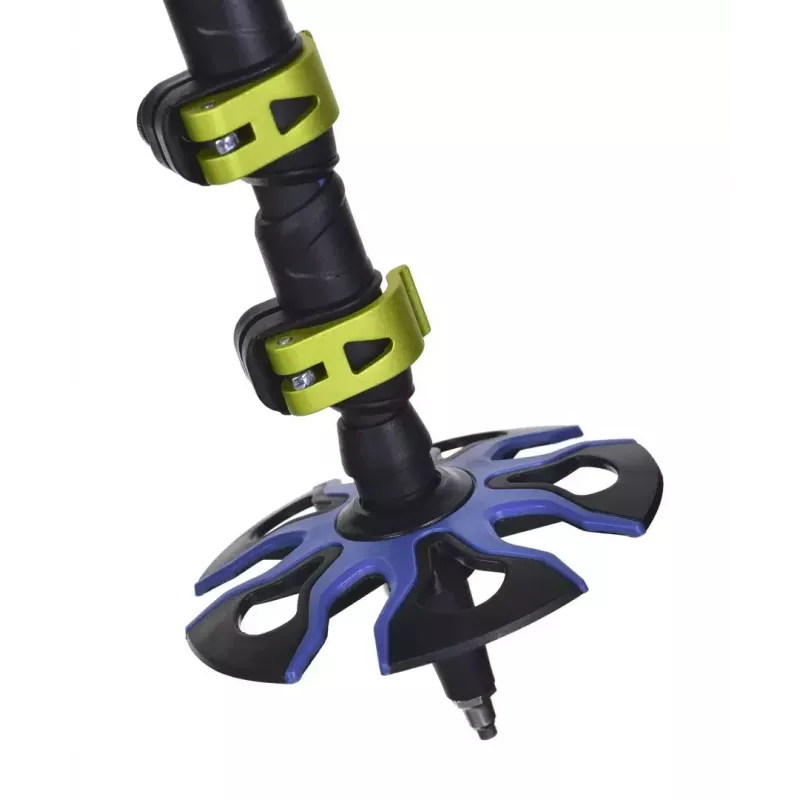 Trekking poles Viking Carbo Lite Black Lime, 175 cm, carbon, 610 g
