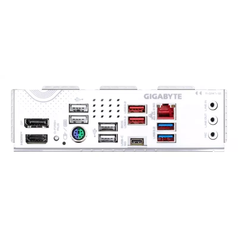 GIGABYTE B850 EAGLE ICE Motherboard - AMD Ryzen 9000 Series CPUs, 8+2+2 Phases Digital VRM, up to 8200MHz DDR5 (O.C), 1xPCIe 5.0 + 2xPCIe 4.0 M.2, 2.5 GbE LAN, USB 3.2 Gen 2