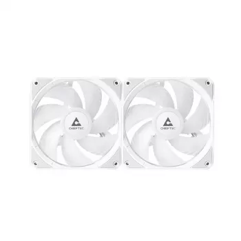 All-in-one liquid cooler CHIEFTEC ICEBERG 240-RGB-W — 240mm radiator, 2 x 120mm RGB fans, white