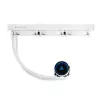 All-in-one liquid cooler CHIEFTEC CLC-360-RGB-W — 360 mm radiator, 3x 120 mm RGB fans, white, 40 cm tubes