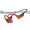 Bone conduction headphones Shokz OpenSwim Pro — binaural, IP68 waterproof, Bluetooth 5.2, up to 9 h runtime, ear-hook, red