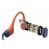 Bone conduction headphones Shokz OpenSwim Pro — binaural, IP68 waterproof, Bluetooth 5.2, up to 9 h runtime, ear-hook, red